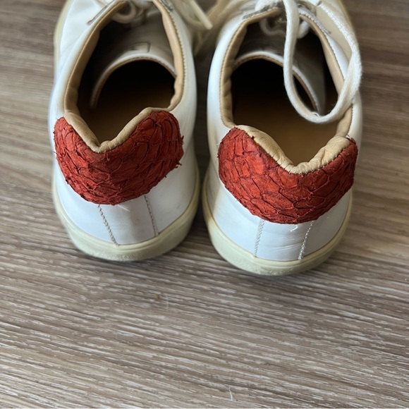 Veja Barneys Esplar Red Tilapia Sneakers - Picture 9 of 9